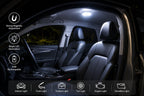 BYD Magnetic Rechargeable LED Interior Light Installed on Car Roof
