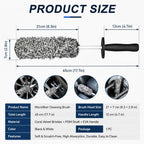 BYD Microfiber Wheel Cleaning Brush Size & Specifications Guide