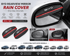 BYD rearview mirror rain cover 2PCS for Atto 3 Yuan Plus F3 E6