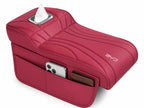 BYD Red Armrest Box Height Extender Storage Pad with Side Organizer Pocket