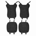 Grey front seat cushion and backrest cover set designed for BYD Seal EV 2023-2024 models