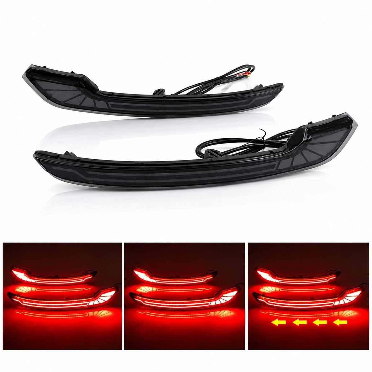 Front Fog Light & Rear Bumper Light Trim for BYD Seal U DM-i / Sealion 6 DM-i (2023–2025)
