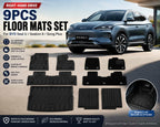 BYD Seal U Sealion 6 Song Plus 9PCS RHD Floor Mats