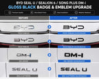 BYD Seal U Sealion 6 Song Plus DM-i Black Badge Upgrade Before and After Comparison