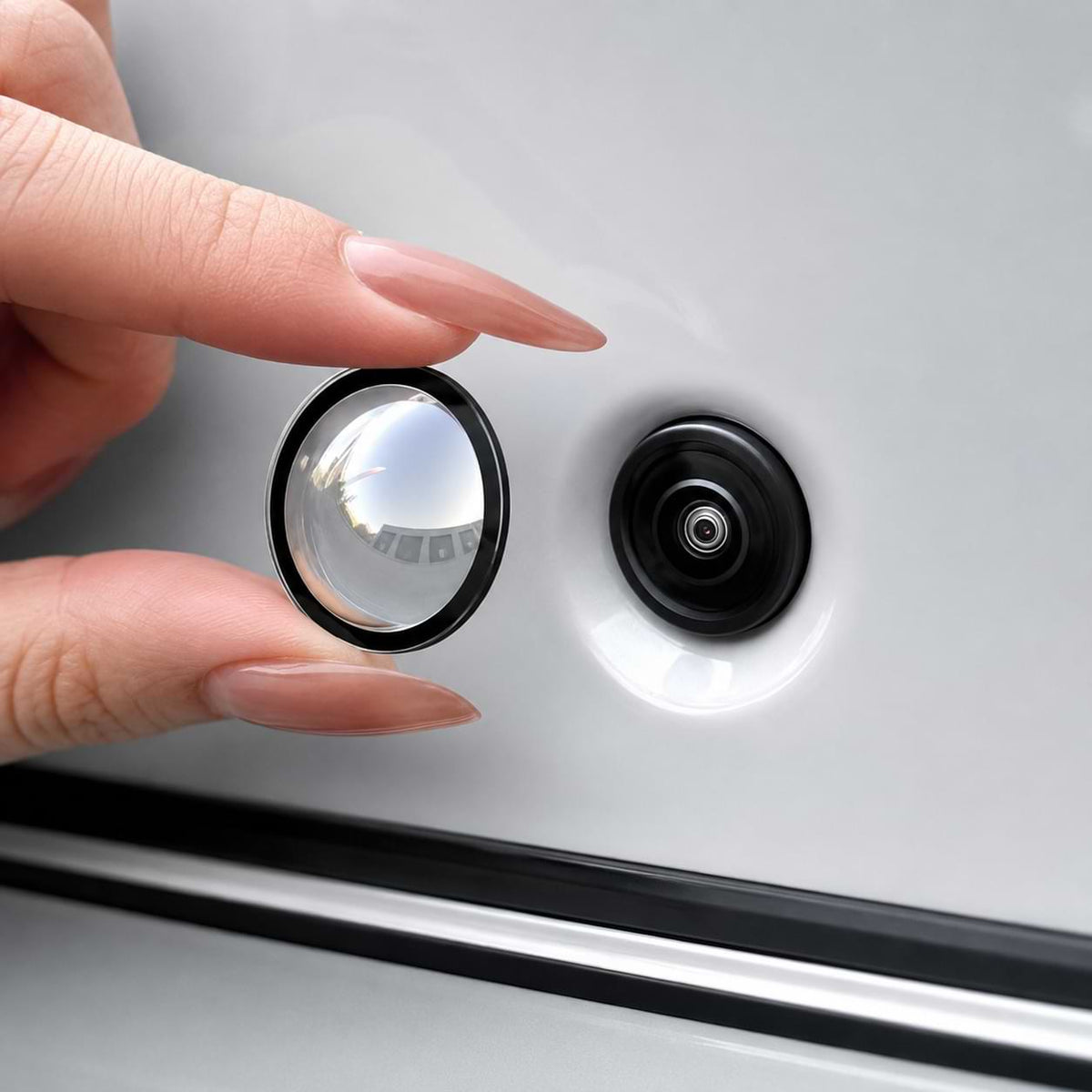 BYD Sealion 6 Sealion 7 Seal U Camera Lens Protector Installation Close-Up