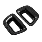 Carbon Fiber Style Front Seat Trim Cover for BYD Sealion 7 EV Interior Accessory
