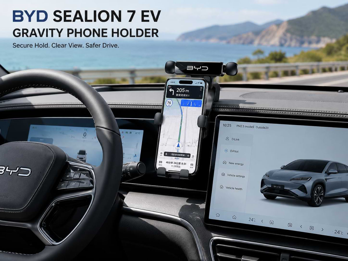 BYD Sealion 7 EV Gravity Phone Holder Dashboard Mount