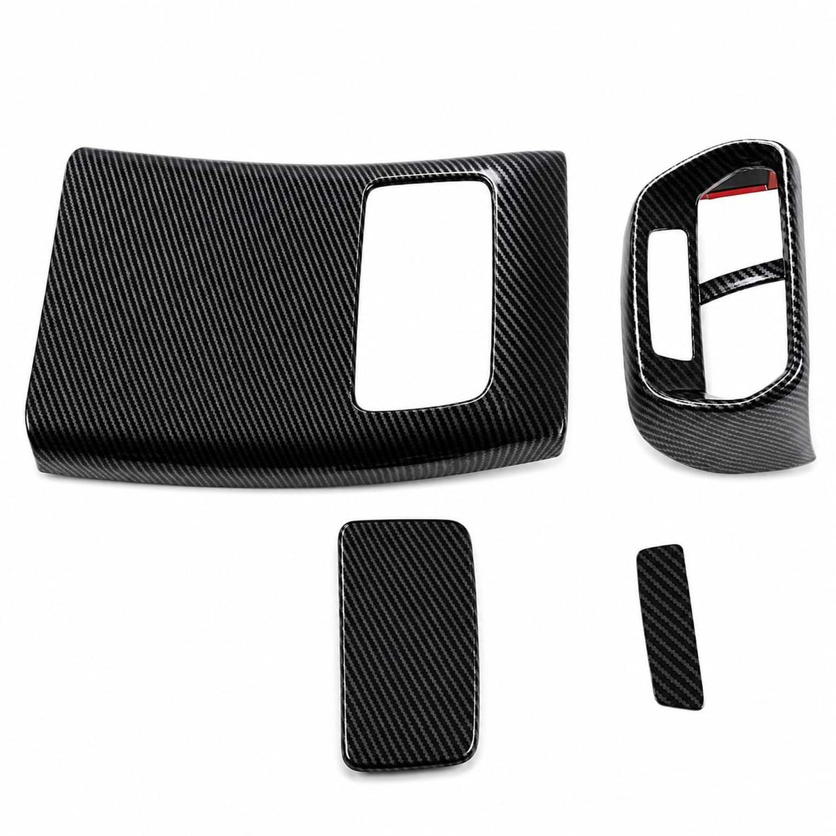 Carbon Fiber Rear Air Outlet Cover Trim for BYD Sealion 7 EV Interior