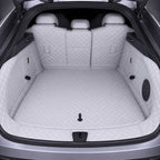Premium quilted cargo liner installed in the BYD Sealion 7 EV, providing full trunk coverage and protection against dirt, spills, scratches, and everyday cargo wear. Designed for a factory-style fit and enhanced interior appearance.