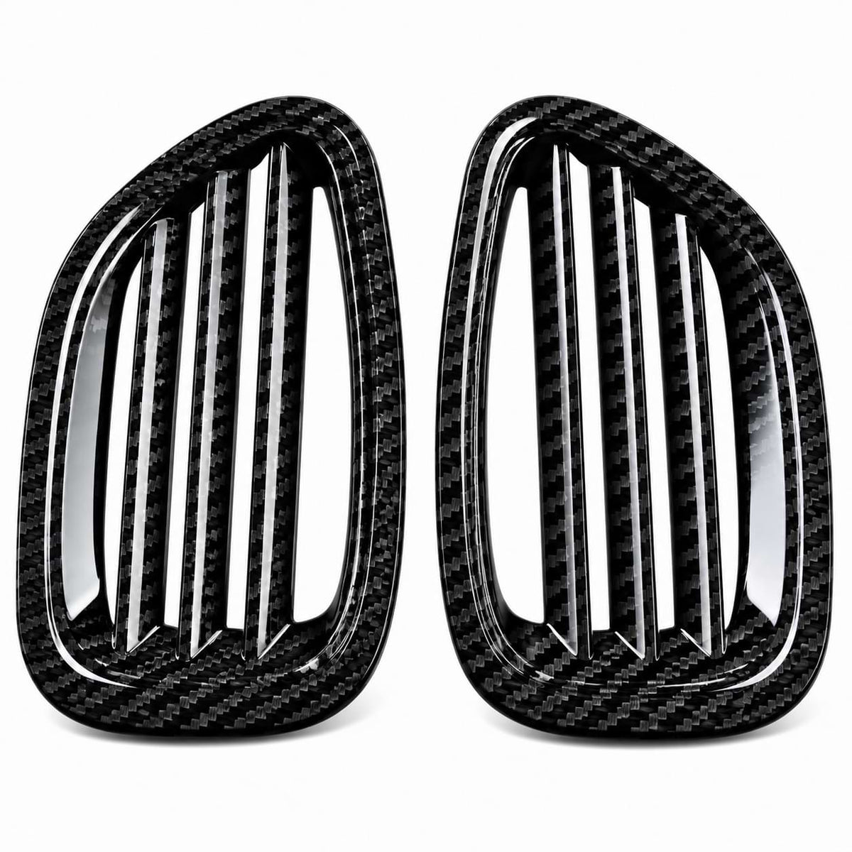 Carbon Fiber Air Vent Cover Trim for BYD Sealion 7 Interior