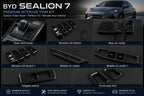 BYD Sealion 7 Premium Interior Trim Kit Carbon Fiber Style Dashboard Window Switch and Console Covers