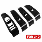 BYD Sealion 7 EV ABS Carbon Fiber Interior Door Window Lift Glass Switch Buttons Cover LHD/RHD 2024-2025