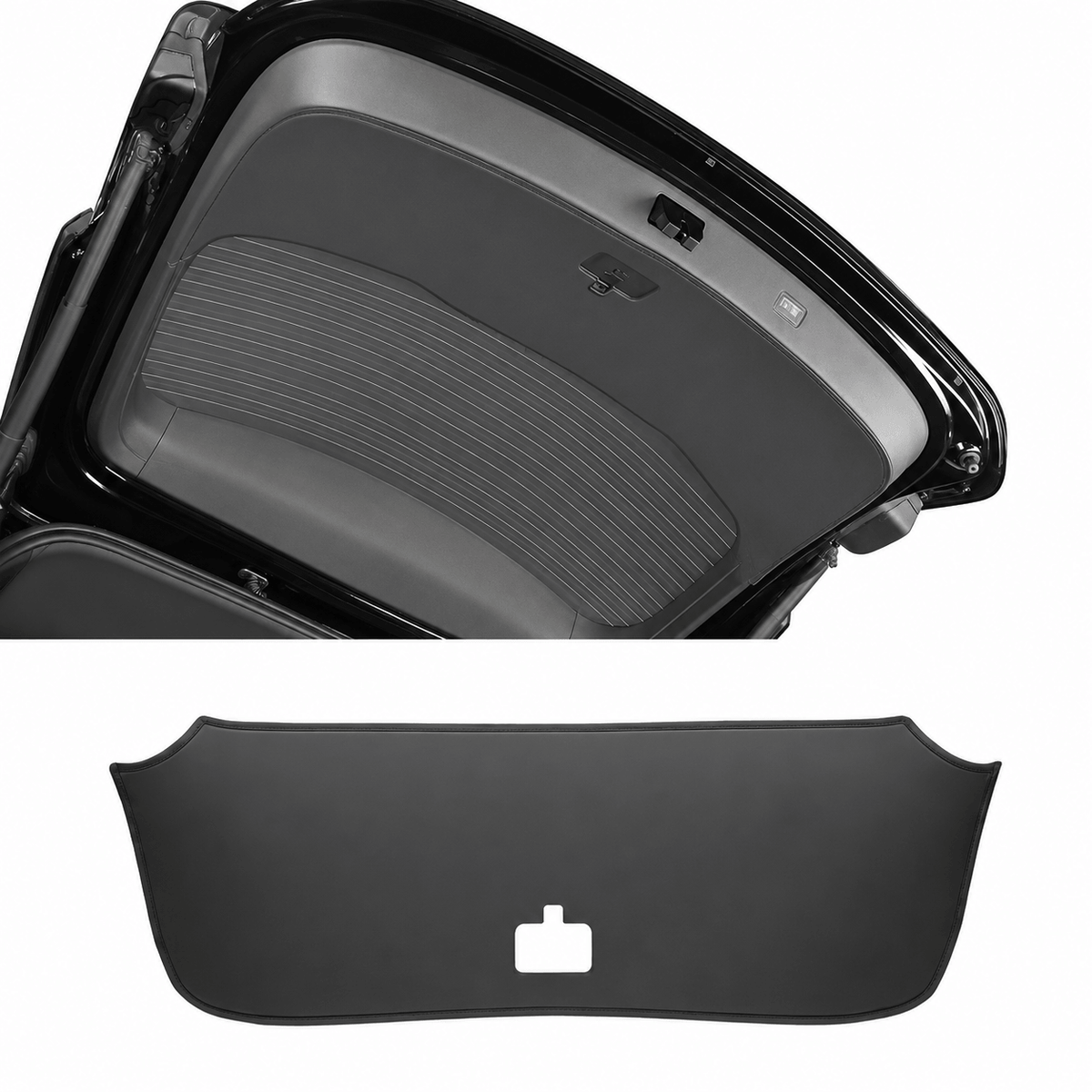 BYD Sealion 8 ATTO 8 Tang L 2025-2026 tailgate interior protective pad installed black
