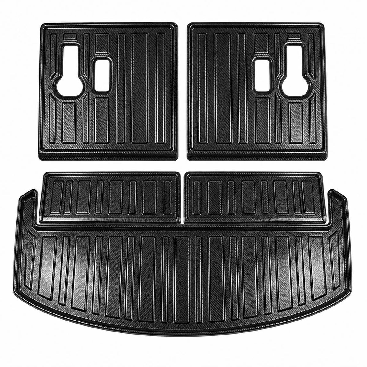Carbon Fiber Rear Boot Cargo Mat Set for BYD Sealion 8, ATTO 8 & Tang L (2025–2026)