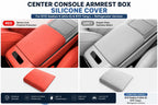 Custom-fit grey silicone armrest box cover designed for the BYD Sealion 8 (Atto 8) and BYD Tang L refrigerator version, providing everyday protection, comfort, and a factory-style interior finish.