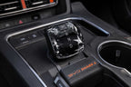 BYD Shark 6 crystal gear shift lever cover installed in center console interior