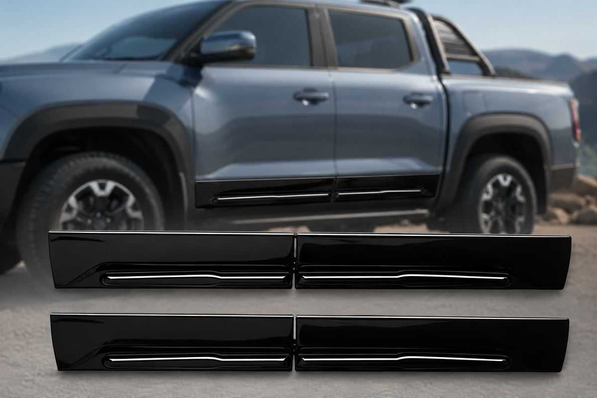 BYD Shark 6 2024+ Door Scratch Guard Panel Cover ABS Lower Door Trim Protector Widebody Kit
