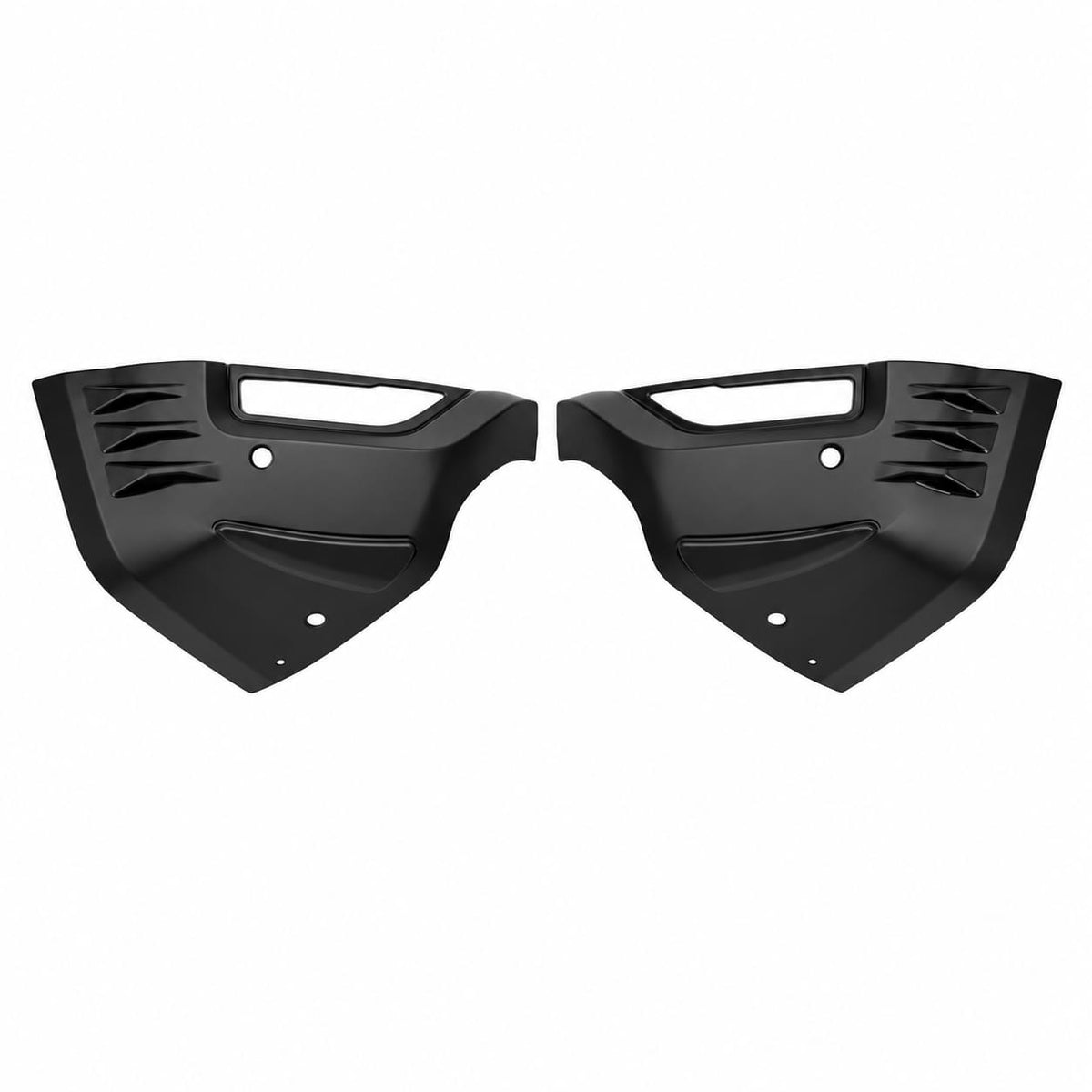 Matte black front bumper corner guard set for BYD Shark 6
