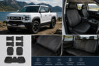 BYD Shark 6 Nappa Leather Half Seat Covers Anti-slip Front and Rear Seat Cushion Protectors