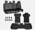 Premium black Nappa leather seat cover full set for BYD Shark 6 interior