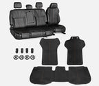 Premium black Nappa leather seat cover full set for BYD Shark 6 interior