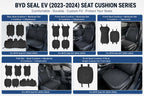 BYD Seal EV 2023-2024 Linen Seat Cushion Protector Breathable Four Seasons Seat Pad