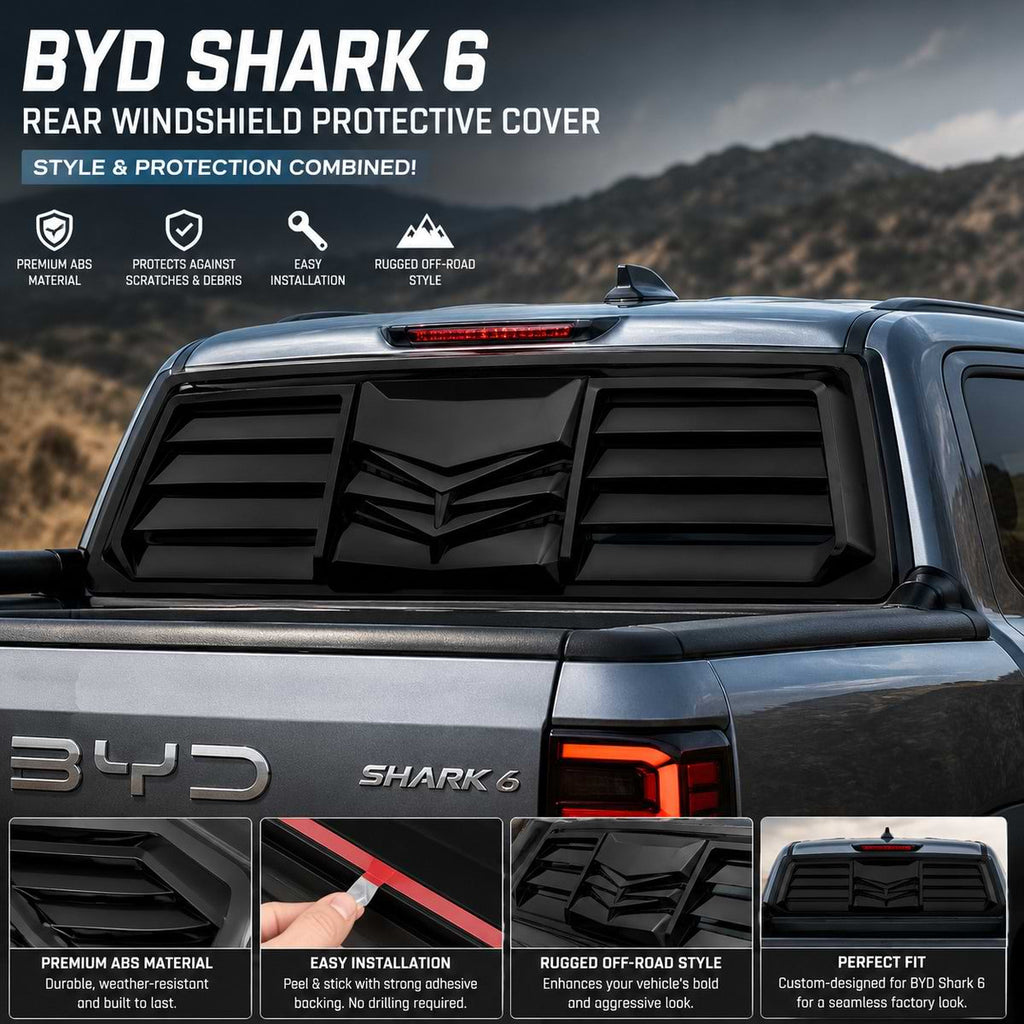 BYD Shark 6 rear windshield protective cover