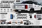 BYD Shark 6 SHARK Decal Sticker All Color Options