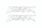 BYD Shark 6 Trunk Side Stickers Carbon Fiber Off-Road Decals 2024–2026