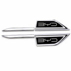 BYD Metal Side Blade Badge Sticker for Atto 3, Seal, Dolphin & Song