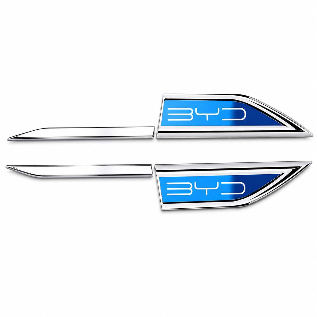 BYD Metal Side Blade Badge Sticker for Atto 3, Seal, Dolphin & Song