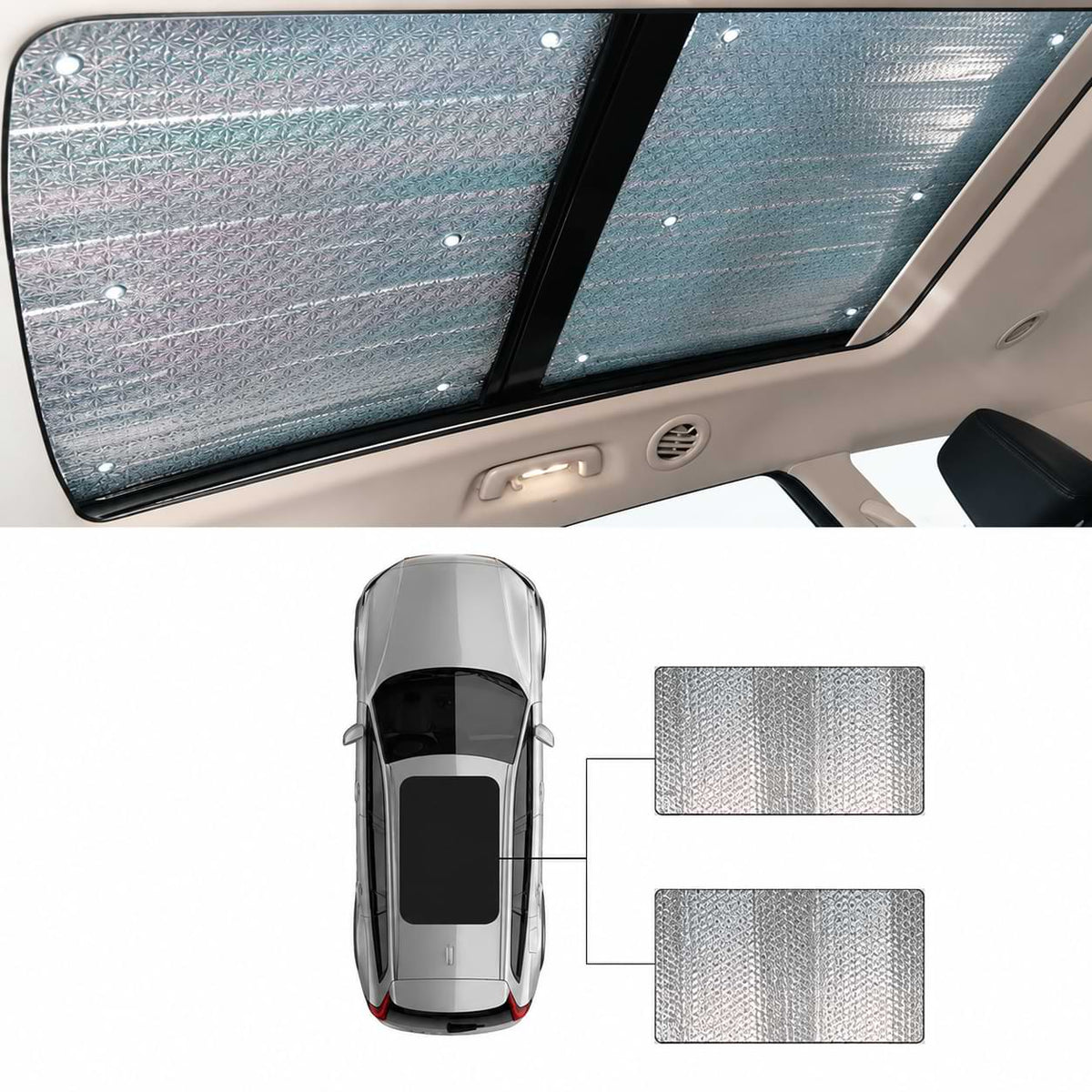 BYD Song Plus DM-i EV SA3 Sunroof Shade 2022-2025 Heat Insulation UV Protection