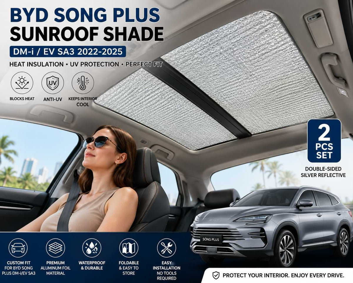BYD Song Plus DM-i & EV Sunroof Shade Installed | 2022-2026