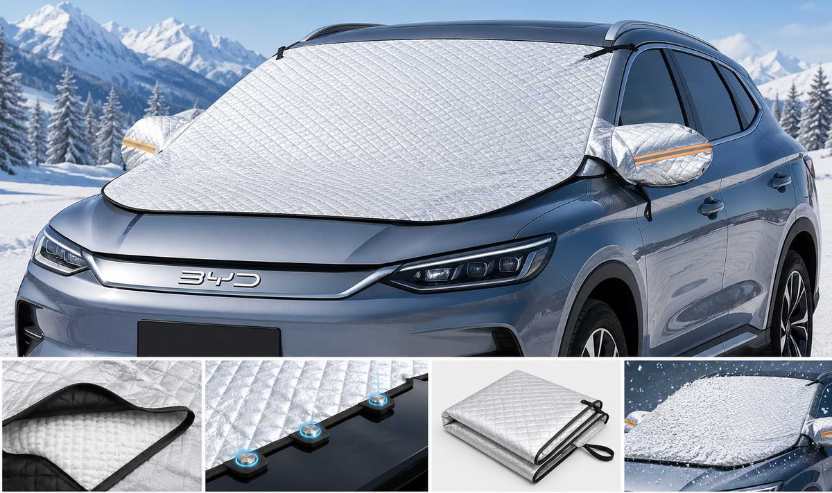 BYD Song Plus DM-i & Seal U Single Layer Rope Windshield Snow Cover with Model