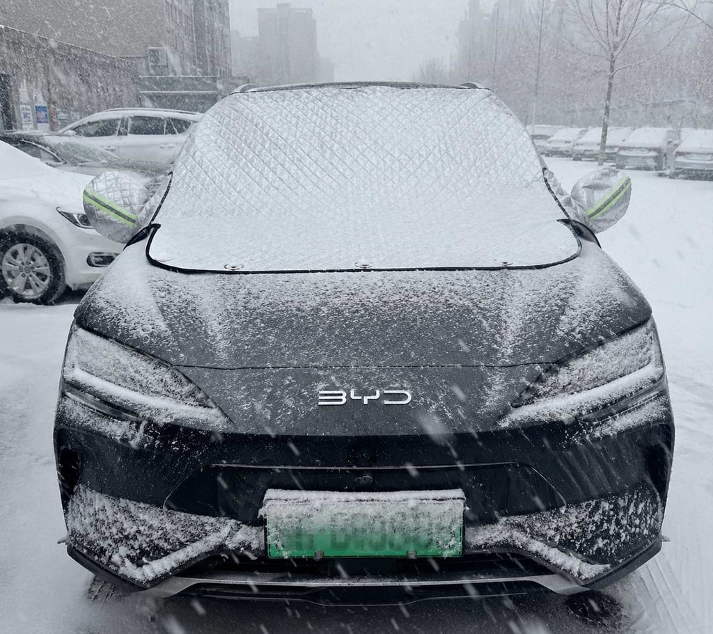 BYD Song Plus DM-i Windshield Snow Cover Protecting Vehicle During Heavy Snowfall