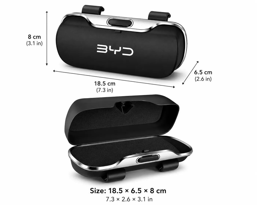 BYD Sun Visor Sunglasses Holder Clip for Atto 3, Seal, Dolphin and Han
