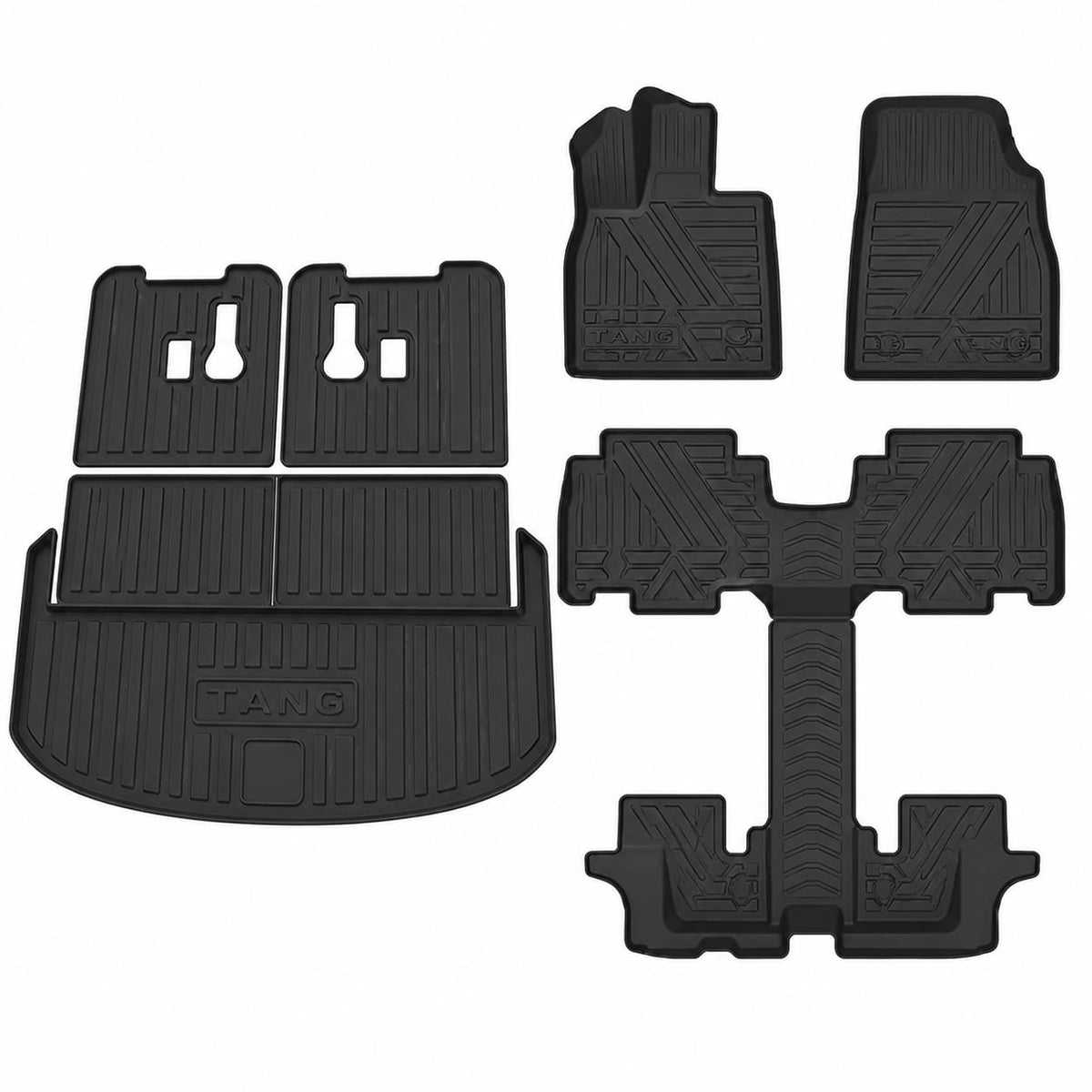 BYD Tang LHD 6-Seat All-Weather Floor Mat Full Set | Custom Fit