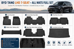 BYD Tang LHD 7-Seat All Mats Full Set | Custom Floor Mats & Trunk Mat