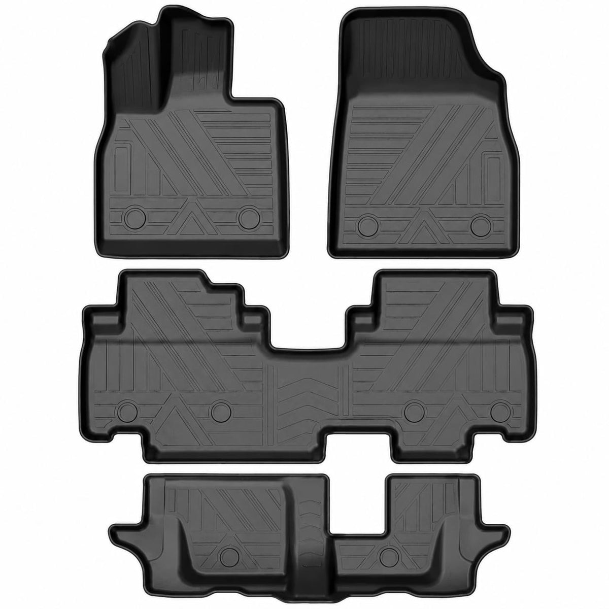 BYD Tang LHD 7-Seat All-Weather Floor Mat Set | Custom Fit