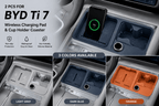 BYD Ti7 Titanium 7 2026 Wireless Charging Pad and Cup Holder Coaster 3 Colors
