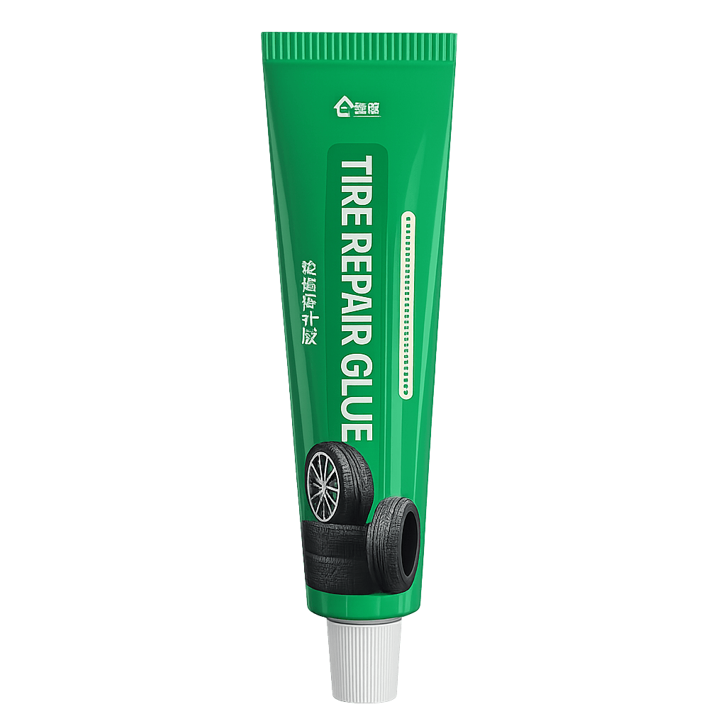 BYD Tire Repair Glue Waterproof & High Temperature Resistant Black Rubber Repair Adhesive