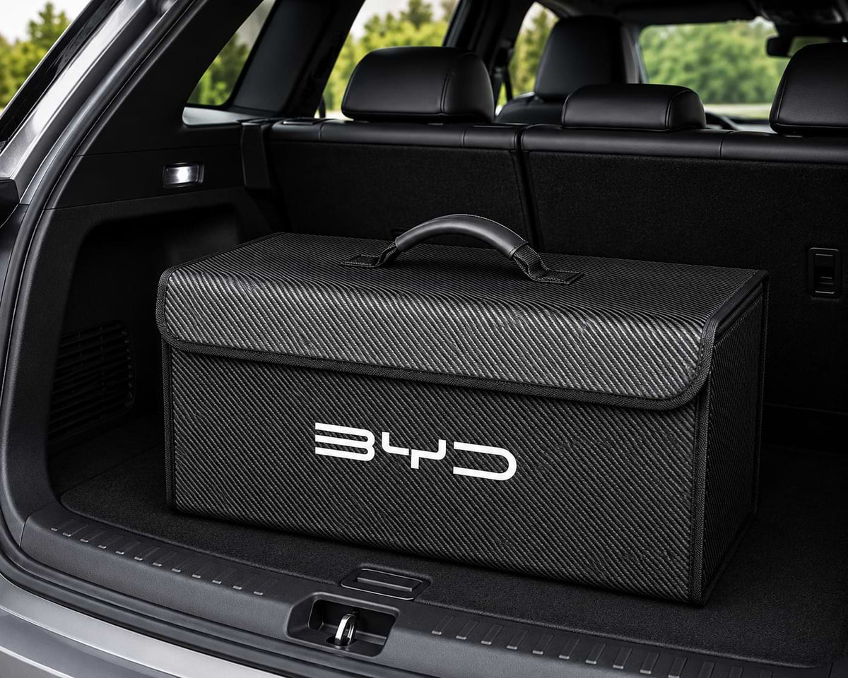 BYD Trunk Storage Organizer Box for Atto 3, Dolphin, Seal, Seagull, Yuan Plus & Song Plus EV