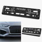 style license plate frame bracket mounted on a modern BYD vehicle
