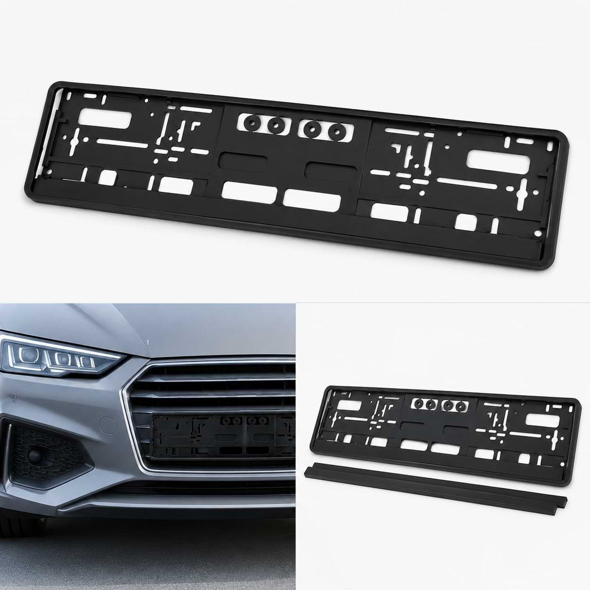 style license plate frame bracket mounted on a modern BYD vehicle
