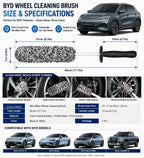 BYD Microfiber Wheel Cleaning Brush