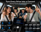 Wireless Car Karaoke Microphone for BYD Vehicles with Type-C Connection