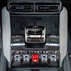 Installed Crystal Gear Shift Knob in BYD Shark 6 - LED Illuminated Interior Modification