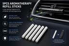 Long-lasting fragrance refill sticks for car aromatherapy diffuser accessories