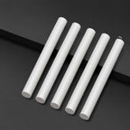 Five white car aromatherapy refill sticks for metal car perfume diffuser
