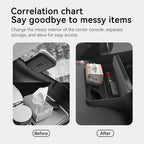 Interior Storage Upgrade for BYD Shark 6 - Behind Screen Organizer Tray Installation